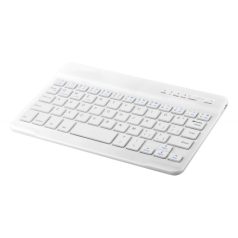   Bluetooth keyboard, 200×6×125 mm, Everestus, 20FEB4160, Plastic, Alb