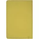 Set agenda si pix, 240×197×22 mm, Everestus, 20FEB10262, Piele ecologica, Galben
