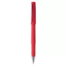 Set agenda si pix, 240×197×22 mm, Everestus, 20FEB10261, Piele ecologica, Rosu