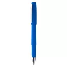 Set agenda si pix, 240×197×22 mm, Everestus, 20FEB10260, Piele ecologica, Albastru