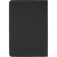   Set agenda si pix, 240×197×22 mm, Everestus, 20FEB10259, Piele ecologica, Negru