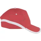 Sapca Baseball, unisex, marime universala adulti, Everestus, 20FEB9874, Bumbac, Rosu