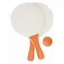 Tenis de plaja, 190×330 mm, Everestus, 20FEB3584, Lemn, Plastic, Portocaliu