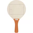 Tenis de plaja, 190×330 mm, Everestus, 20FEB3584, Lemn, Plastic, Portocaliu