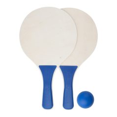   Tenis de plaja, 190×330 mm, Everestus, 20FEB3582, Lemn, Plastic, Albastru