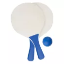 Tenis de plaja, 190×330 mm, Everestus, 20FEB3582, Lemn, Plastic, Albastru