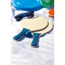 Tenis de plaja, 190×330 mm, Everestus, 20FEB3582, Lemn, Plastic, Albastru