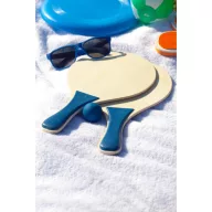   Tenis de plaja, 190×330 mm, Everestus, 20FEB3582, Lemn, Plastic, Albastru