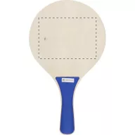   Tenis de plaja, 190×330 mm, Everestus, 20FEB3582, Lemn, Plastic, Albastru