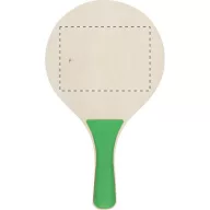   Tenis de plaja, 190×330 mm, Everestus, 20FEB3583, Lemn, Plastic, Verde