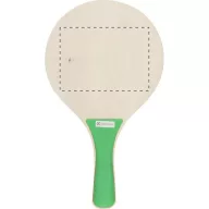   Tenis de plaja, 190×330 mm, Everestus, 20FEB3583, Lemn, Plastic, Verde