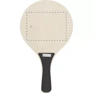   Tenis de plaja, 190×330 mm, Everestus, 20FEB3581, Lemn, Plastic, Negru