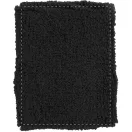 Wristband, 64×73 mm, Everestus, 20FEB7450, Bumbac, Negru