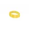Wristband, 243×19 mm, Everestus, 20FEB3802, Plastic, Galben