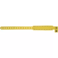 Wristband, 243×19 mm, Everestus, 20FEB3802, Plastic, Galben