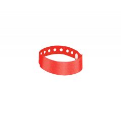 Wristband, 243×19 mm, Everestus, 20FEB3801, Plastic, Rosu