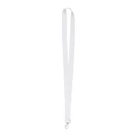   Lanyard, 20×500 mm, Everestus, 20FEB3349, Poliester, Metal, Alb
