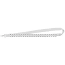 Lanyard, 20×500 mm, Everestus, 20FEB3349, Poliester, Metal, Alb