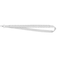   Lanyard, 20×500 mm, Everestus, 20FEB3349, Poliester, Metal, Alb