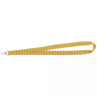   Lanyard, 20×500 mm, Everestus, 20FEB3350, Poliester, Metal, Galben