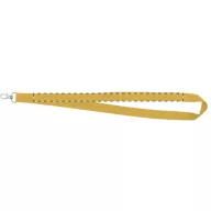   Lanyard, 20×500 mm, Everestus, 20FEB3350, Poliester, Metal, Galben