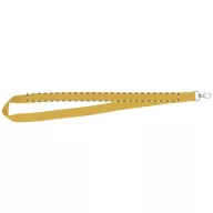   Lanyard, 20×500 mm, Everestus, 20FEB3350, Poliester, Metal, Galben