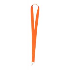   Lanyard, 20×500 mm, Everestus, 20FEB3344, Poliester, Metal, Portocaliu