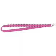   Lanyard, 20×500 mm, Everestus, 20FEB3348, Poliester, Metal, Roz