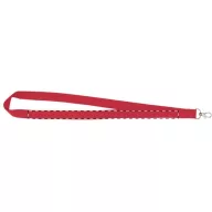   Lanyard, 20×500 mm, Everestus, 20FEB3347, Poliester, Metal, Rosu