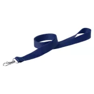   Lanyard, 20×500 mm, Everestus, 20FEB3340, Poliester, Metal, Albastru
