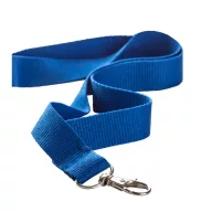   Lanyard, 20×500 mm, Everestus, 20FEB3339, Poliester, Metal, Albastru