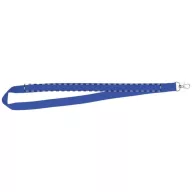   Lanyard, 20×500 mm, Everestus, 20FEB3339, Poliester, Metal, Albastru