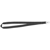   Lanyard, 20×500 mm, Everestus, 20FEB3338, Poliester, Metal, Negru