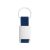 Breloc 2402E18220, Everestus, 28x65x4 mm, Metal, Poliester, Albastru inchis