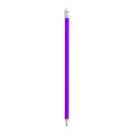   Creion cu guma de sters, 2402E18825, Everestus, ø7x186 mm, Lemn, Violet, Alb