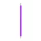Creion cu guma de sters, 2402E18825, Everestus, ø7x186 mm, Lemn, Violet, Alb