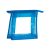 Geanta cosmetice, 180×185×70 mm, Everestus, 20FEB13617, PVC, Albastru