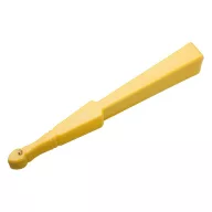   Evantai, 430×230 mm, Everestus, 20FEB4251, Plastic, Poliester, Galben