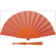   Evantai, 430×230 mm, Everestus, 20FEB4244, Plastic, Poliester, Portocaliu