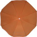 Umbrela de plaja, ø1500 mm, Everestus, 20FEB17122, Nylon, Portocaliu, Alb