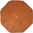 Umbrela de plaja, ø1500 mm, Everestus, 20FEB17122, Nylon, Portocaliu, Alb