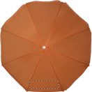 Umbrela de plaja, ø1500 mm, Everestus, 20FEB17122, Nylon, Portocaliu, Alb