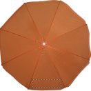 Umbrela de plaja, ø1500 mm, Everestus, 20FEB17122, Nylon, Portocaliu, Alb