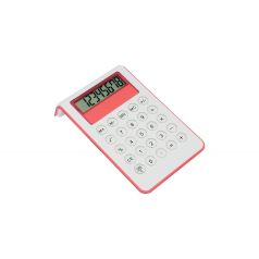   Calculator, 100×35×165 mm, Everestus, 20FEB5006, Plastic, Rosu, Alb