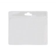   Suport badge, 100×90 mm, Everestus, 20FEB3302, Plastic, Transparent