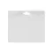 Suport badge, 100×90 mm, Everestus, 20FEB3302, Plastic, Transparent