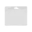 Suport badge, 100×90 mm, Everestus, 20FEB3302, Plastic, Transparent