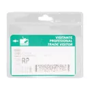 Suport badge, 100×90 mm, Everestus, 20FEB3302, Plastic, Transparent