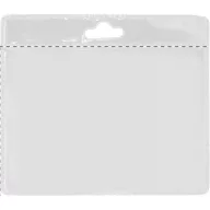   Suport badge, 100×90 mm, Everestus, 20FEB3302, Plastic, Transparent