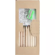   Drawing set, 76×177×14 mm, Everestus, 20FEB11039, Hartie, Plastic, Multicolor